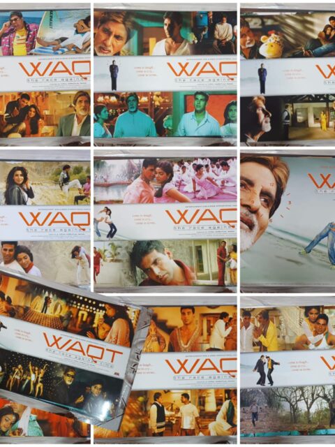 WAQT Bollywood movie lobby cards