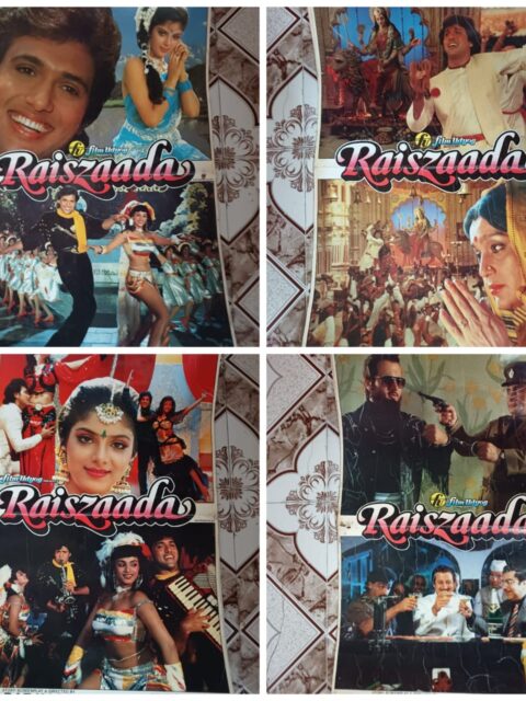 RAISZAADA Bollywood movie lobby cards