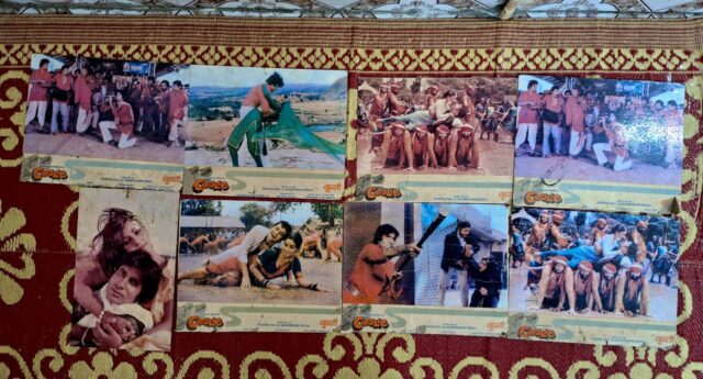 COOLIE Bollywood movie lobby cards