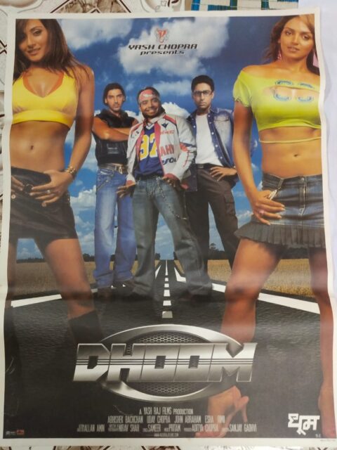 DHOOM BOLLYWOOD MOVIE POSTER