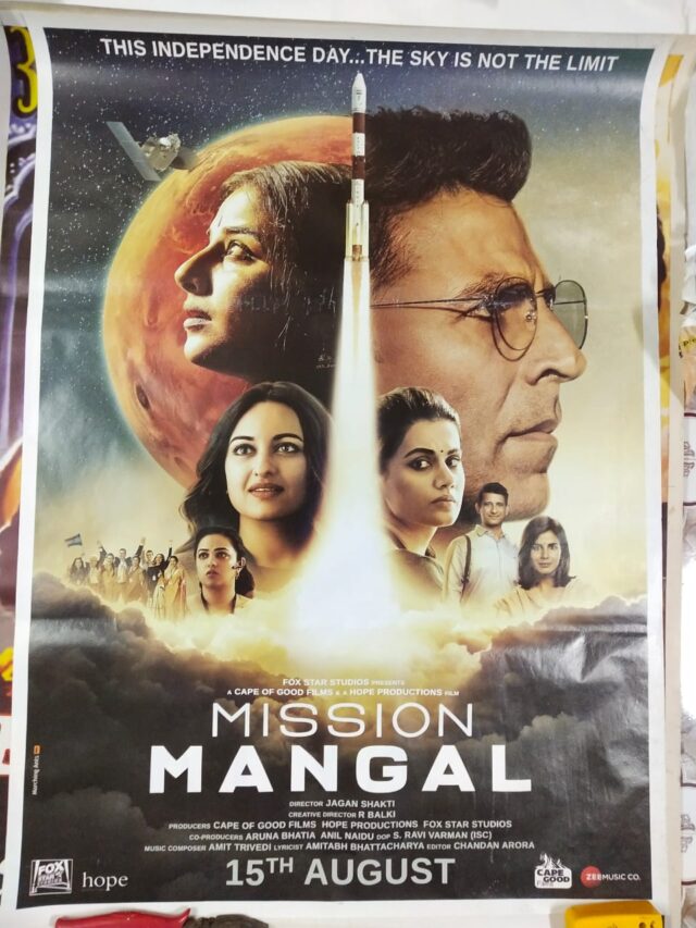 MISSION MANGAL BOLLYWOOD MOVIE POSTER