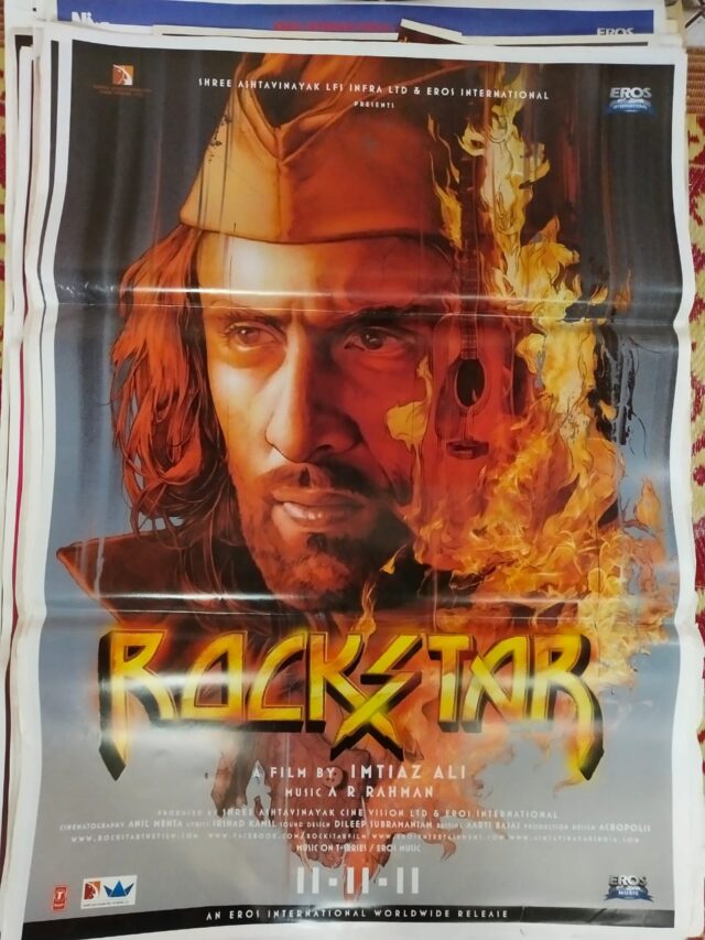 ROCK STAR BOLLYWOOD MOVIE POSTER