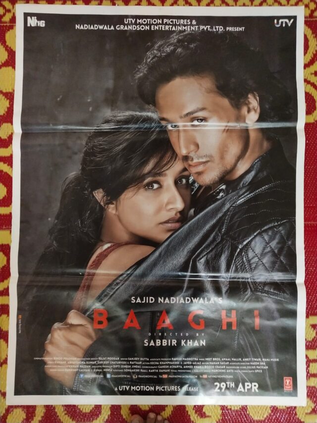 BAAGHI BOLLYWOOD MOVIE POSTER