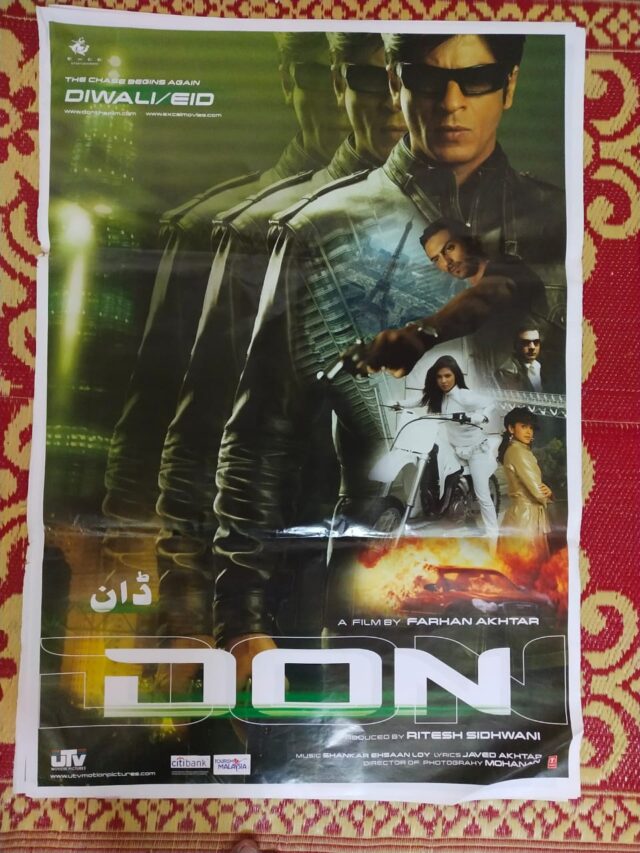 DON BOLLYWOOD MOVIE POSTER