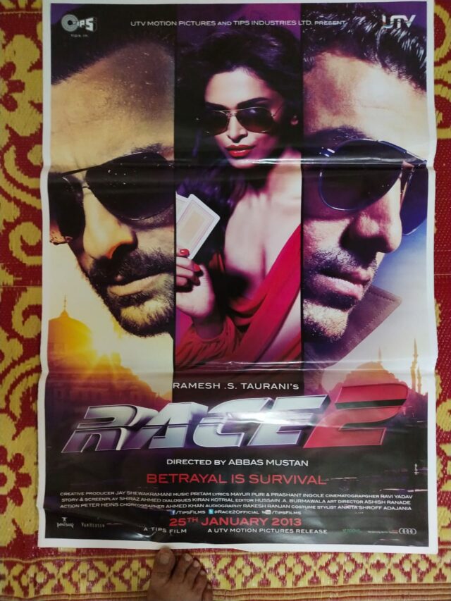 RACE 2 BOLLYWOOD MOVIE POSTER