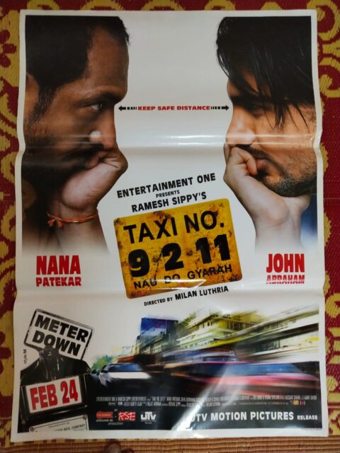 TAXI NO. 9.2.11 BOLLYWOOD MOVIE POSTER
