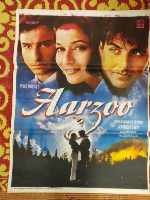 AARZOO BOLLYWOOD MOVIE POSTER