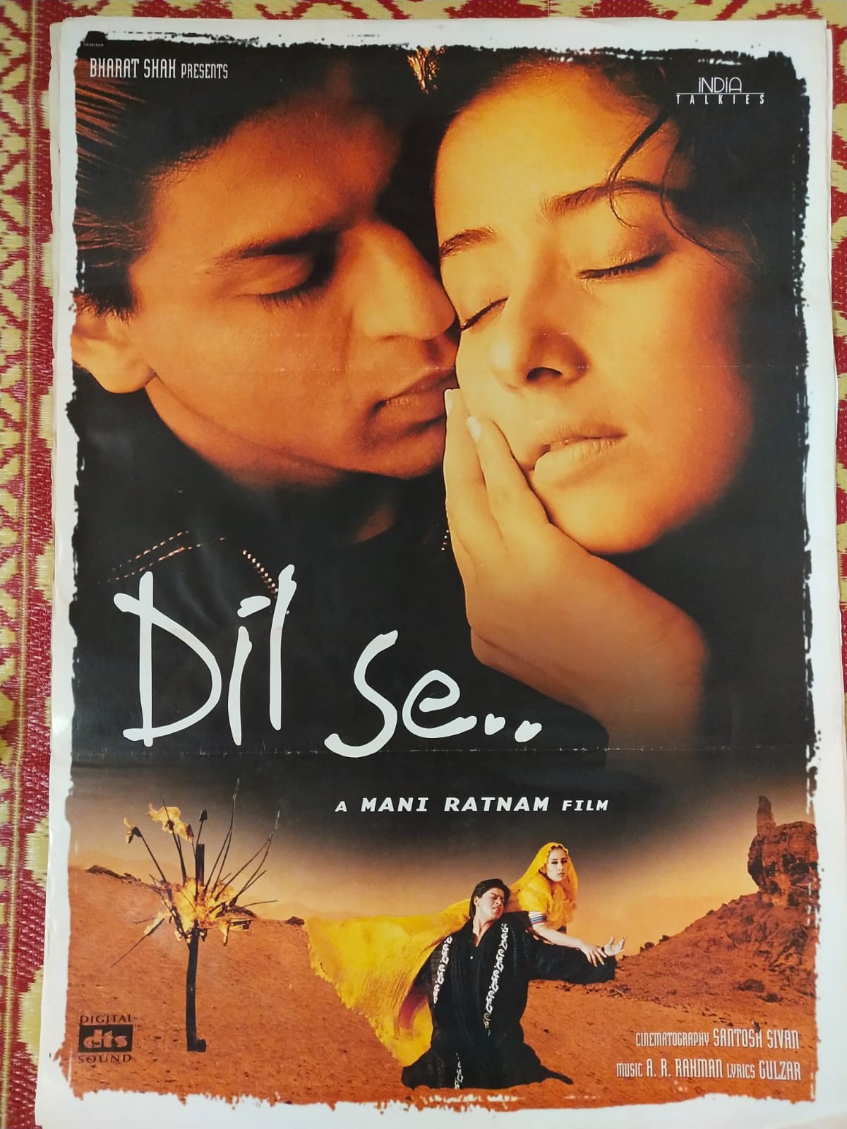 DIL SE... BOLLYWOOD MOVIE POSTER