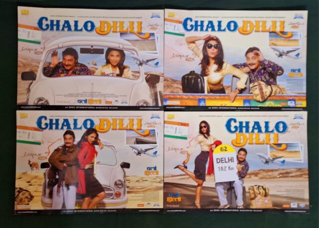 CHALO DELLI Bollywood movie lobby cards