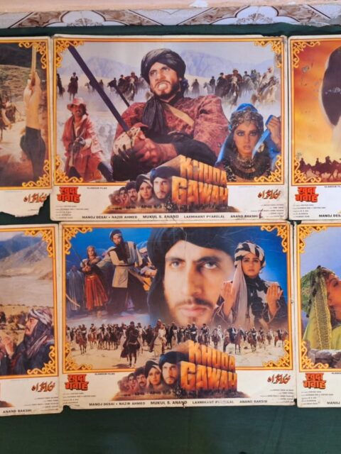 KHUDA GAWA Bollywood movie lobby cards