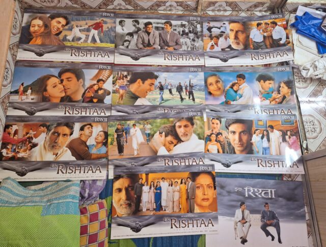 EK RISHTAA Bollywood movie lobby cards