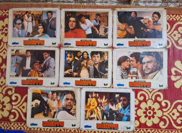 DUNIYA Bollywood movie lobby cards