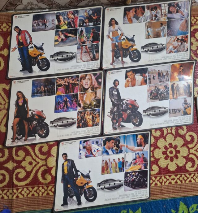 DHOOM  Bollywood movie lobby cards