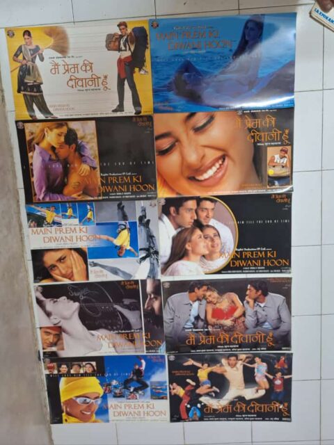 MAIN PREM KI DIWANI HOON Bollywood movie lobby cards