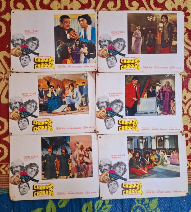 CHAKKAR PE CHAKKAR Bollywood movie lobby cards