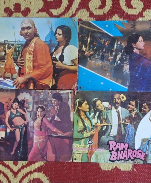 RAM BHAROSE Bollywood movie lobby cards