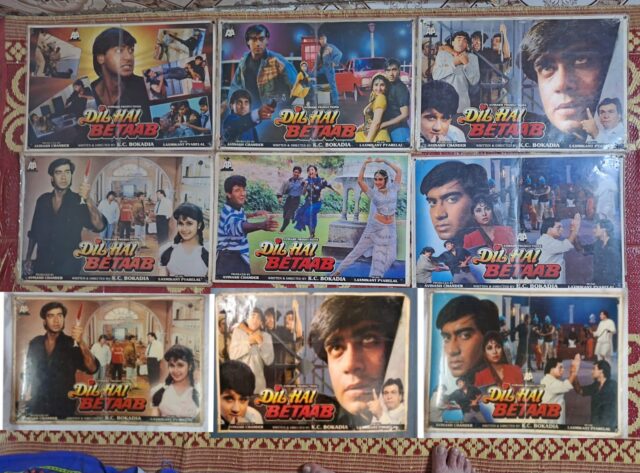 DIL HAI BETAAB Bollywood movie lobby cards